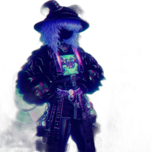 jacket, robot, hat, mask transparent PNG cut-out