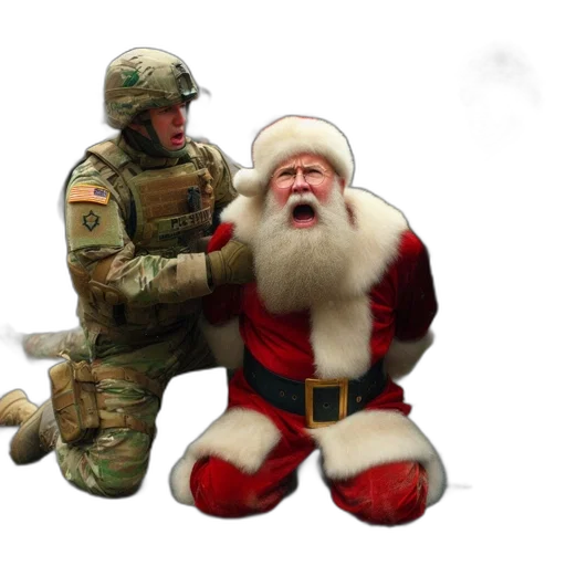concept art, 3d render, two, soldiers transparent PNG cut-out
