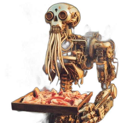 robot, food, creature, jewelry transparent PNG cut-out
