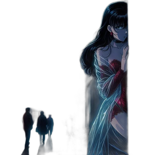 dress, creature, sword, robot transparent PNG cut-out