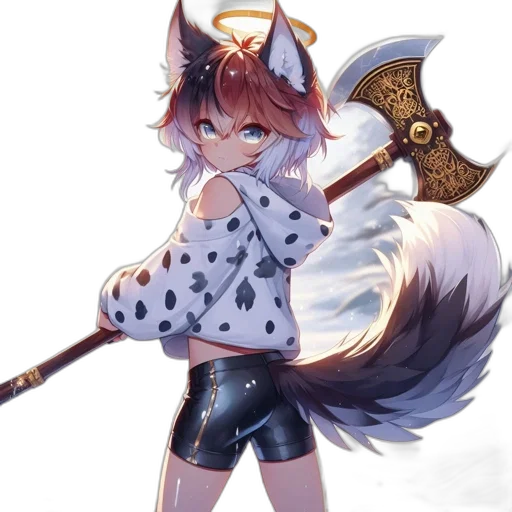 staff, sword, weapon, animal transparent PNG cut-out