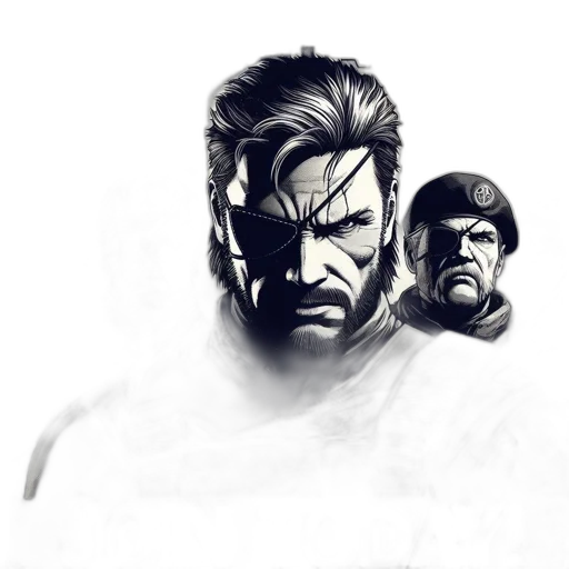 face, concept art, comic book art, fantasy art transparent PNG cut-out