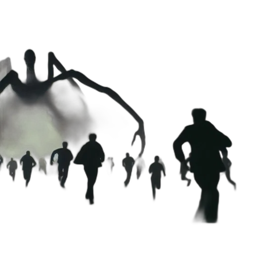 creature, concept art, 3d render, comic book art transparent PNG cut-out