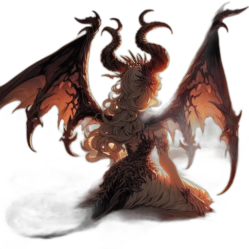 dragon, creature, staff, concept art transparent PNG cut-out