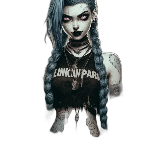 face, hair, dress, creature transparent PNG cut-out
