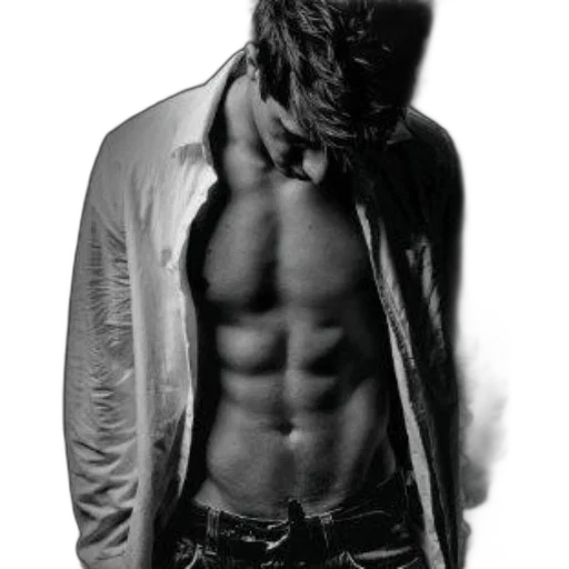 jacket, photorealistic, concept art, black transparent PNG cut-out