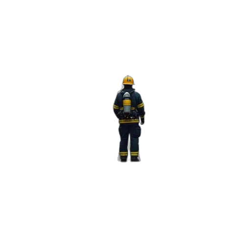jacket, staff, hat, robot transparent PNG cut-out