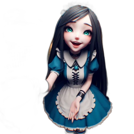 dress, robot, creature, face transparent PNG cut-out
