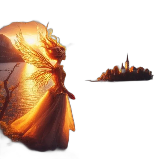 dragon, concept art, fantasy art, 3d render transparent PNG cut-out