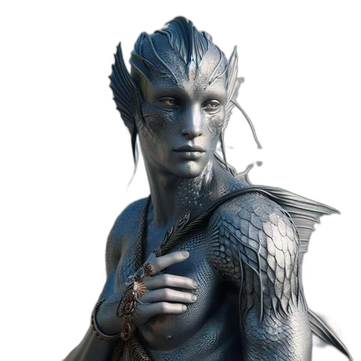dragon, creature, jewelry, staff transparent PNG cut-out