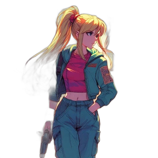 jacket, weapon, staff, sword transparent PNG cut-out