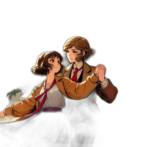 concept art, pixel art, watercolor, anime transparent PNG cut-out