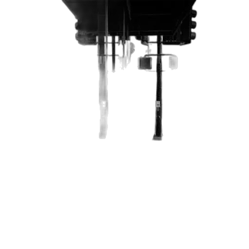 staff, umbrella, crown, robot transparent PNG cut-out