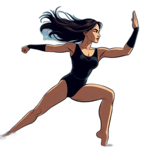 comic book art, concept art, cartoon, pixel art transparent PNG cut-out