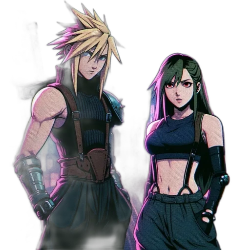 concept art, pixel art, fantasy art, comic book art transparent PNG cut-out