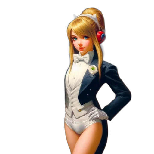 staff, dress, jacket, robot transparent PNG cut-out