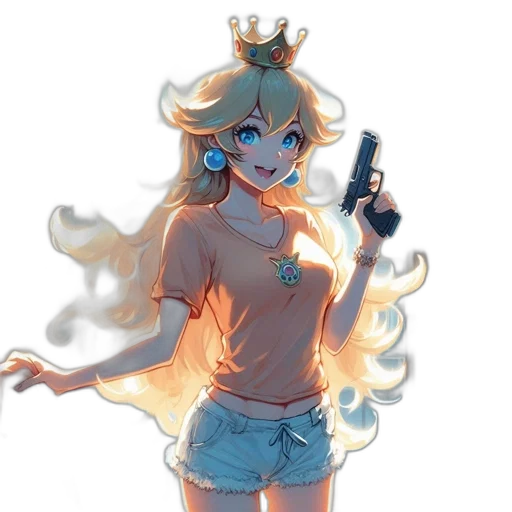 weapon, staff, crown, sword transparent PNG cut-out