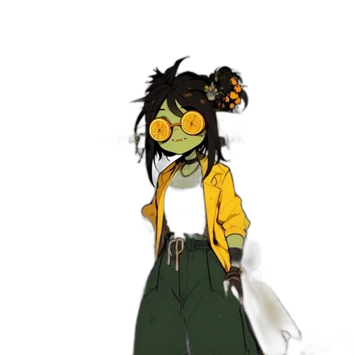 staff, mask, dress, jacket transparent PNG cut-out
