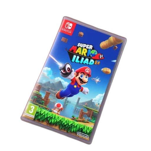 3d render, concept art, pixel art, nintendo transparent PNG cut-out