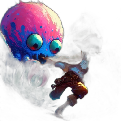 creature, mask, robot, concept art transparent PNG cut-out