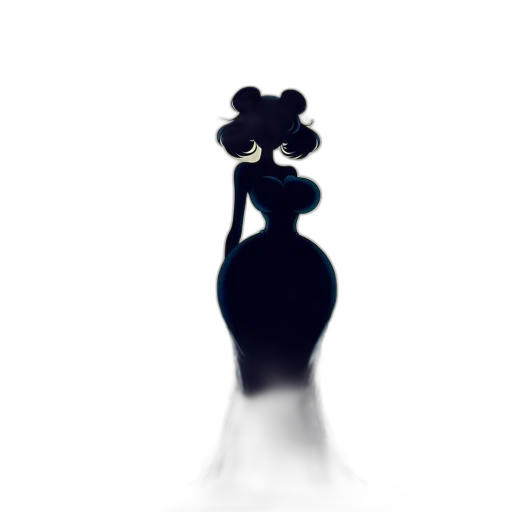 dress, crown, flower, hair transparent PNG cut-out