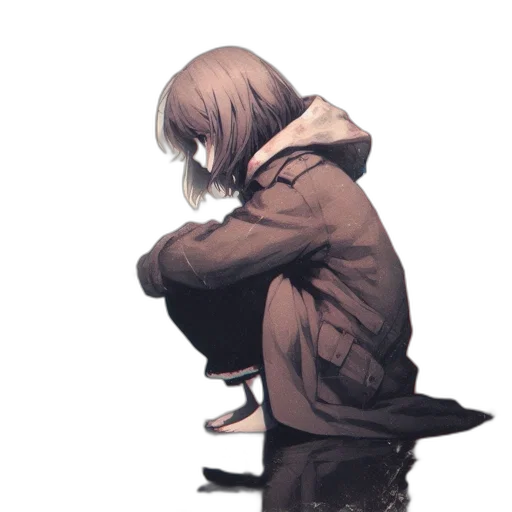 jacket, face, mask, creature transparent PNG cut-out
