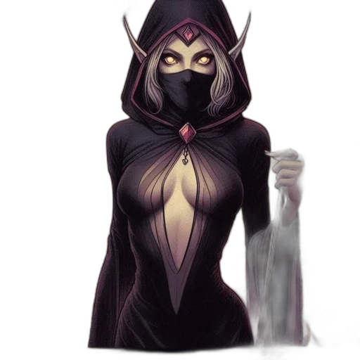 mask, staff, dress, face transparent PNG cut-out
