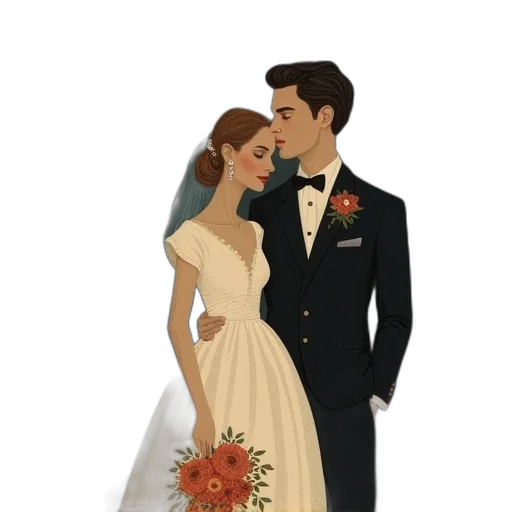 dress, cartoon, concept art, watercolor transparent PNG cut-out