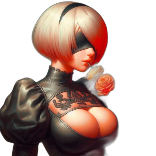 robot, jacket, dress, concept art transparent PNG cut-out