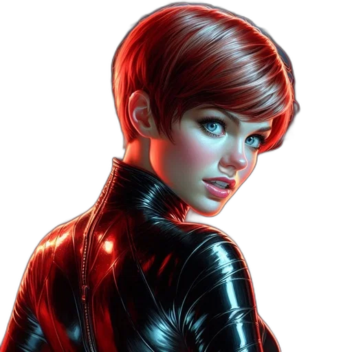 jacket, comic book art, concept art, photorealistic transparent PNG cut-out