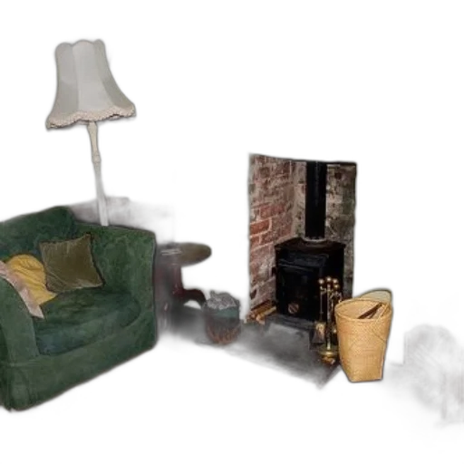furniture, 3d render, concept art, photorealistic transparent PNG cut-out