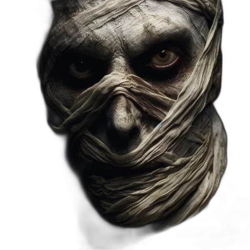 mask, face, creature, staff transparent PNG cut-out