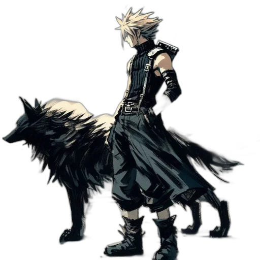 animal, staff, creature, weapon transparent PNG cut-out