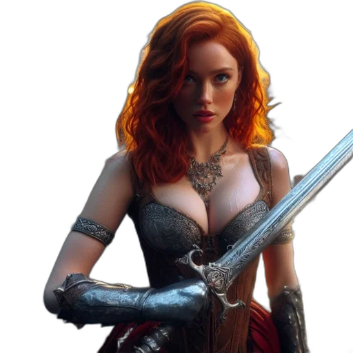 sword, weapon, fantasy art, comic book art transparent PNG cut-out