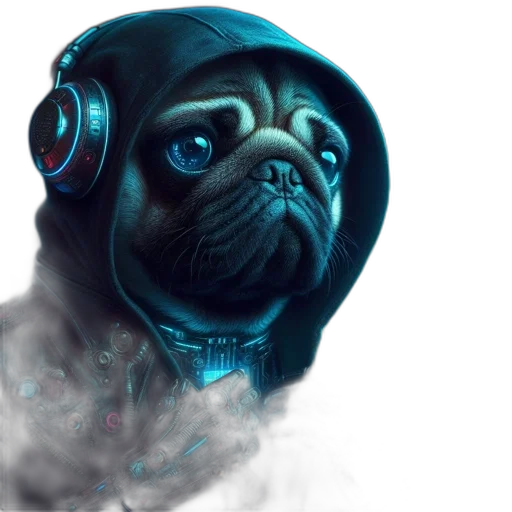 animal, face, creature, robot transparent PNG cut-out