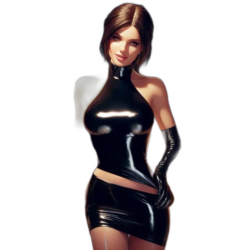 dress, concept art, 3d render, photorealistic transparent PNG cut-out