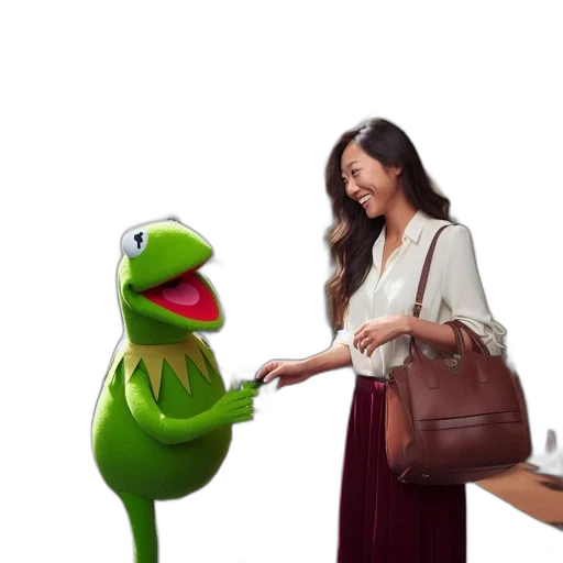 staff, dress, photorealistic, 3d render transparent PNG cut-out