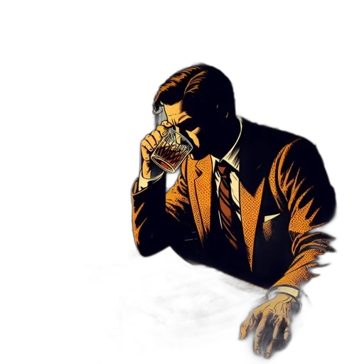 jacket, mask, staff, face transparent PNG cut-out