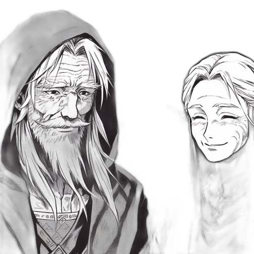 face, concept art, fantasy art, comic book art transparent PNG cut-out