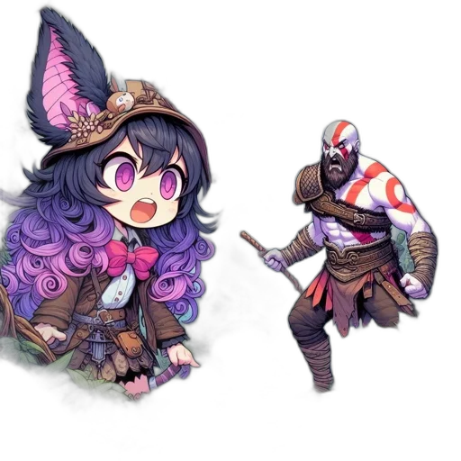 weapon, staff, fantasy art, concept art transparent PNG cut-out
