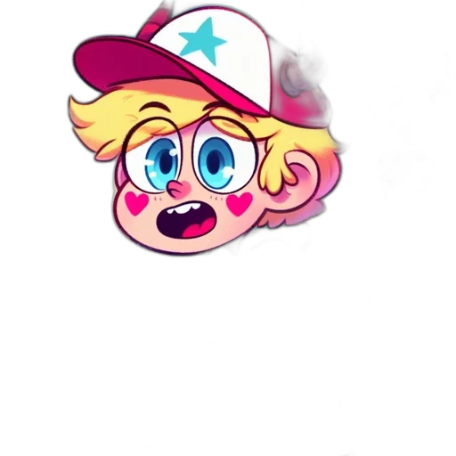 staff, hat, crown, face transparent PNG cut-out