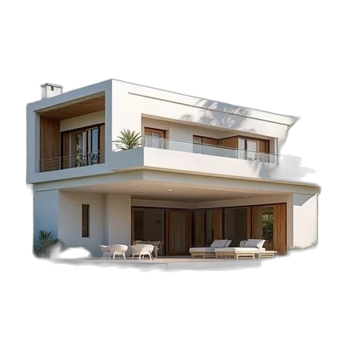 building, 3d render, photorealistic, concept art transparent PNG cut-out