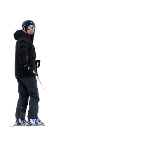 jacket, staff, robot, 3d render transparent PNG cut-out