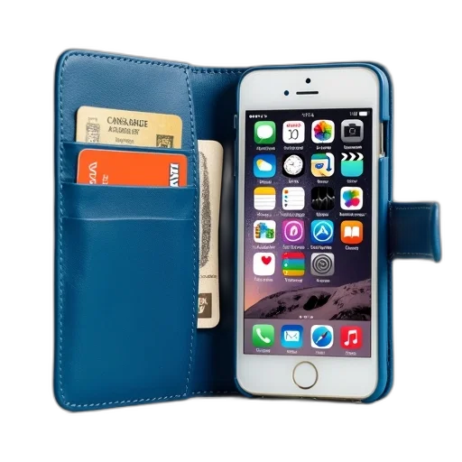 book, style, wallet, case transparent PNG cut-out