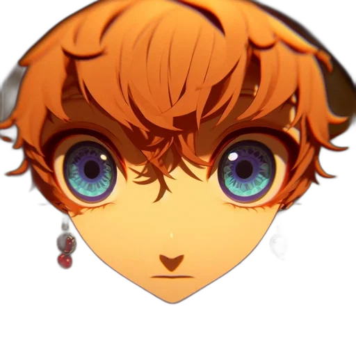 staff, face, mask, anime transparent PNG cut-out