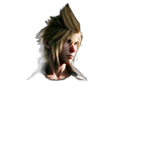 mask, face, hair, staff transparent PNG cut-out