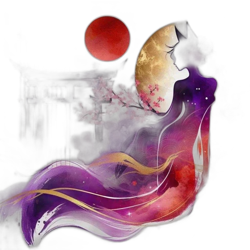 dragon, mask, staff, dress transparent PNG cut-out