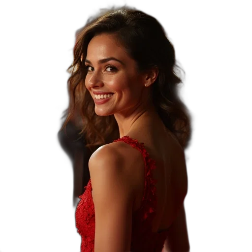 dress, face, crown, jewelry transparent PNG cut-out