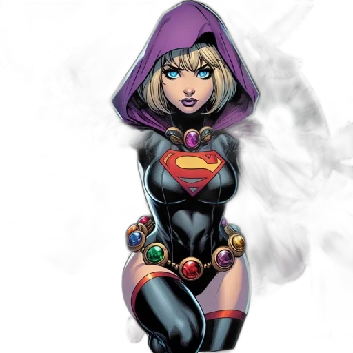 comic book art, concept art, fantasy art, cartoon transparent PNG cut-out