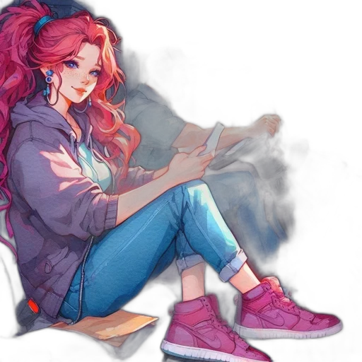 jacket, shoes, concept art, fantasy art transparent PNG cut-out